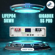 Pin lưu trữ cao cấp LiFePo4 5kWh GIGABOX 5S Pro