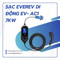 Sạc EverEV di động EV- AC1 7kW