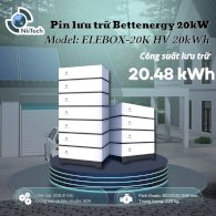  Pin lưu trữ BETTENERGY 20kWh áp cao