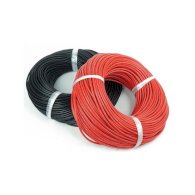 Dây cáp điện AWG điện DC cho pin lưu trữ và ắc quy tiêu chuẩn Mỹ vỏ silicon mềm chịu nhiệt chống cháy