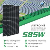 Tấm Pin Năng Lượng Mặt Trời Astronergy 585W