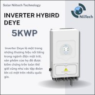 Hybrid Inverter Deye 5kWp | Inverter Hòa Lưới Kết Hợp Lưu Trữ