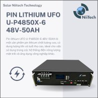 PIN LITHIUM UFO U-P4850X-6 48V-50AH