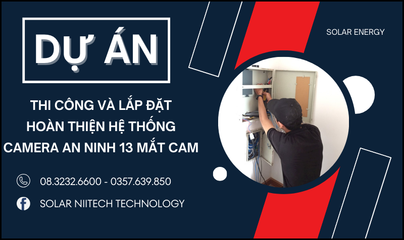 Thi công và lắp đặt hoàn thiện hệ thống camera an ninh tại biệt thư mini Vũng Tàu