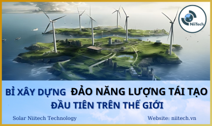 BỈ ĐANG XÂY DỰNG HÒN ĐẢO NĂNG LƯỢNG TÁI TẠO ĐẦU TIÊN TRÊN THẾ GIỚI