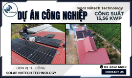 DỰ ÁN CÔNG NGHIỆP - CÔNG SUẤT 15.56KWP