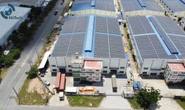 HỆ THỐNG ĐMT CÔNG  TY TNHH MF WIN FUNITURE  MANUFACTURE 492.8 Kwp