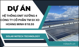 HỆ THỐNG ĐMT XƯỞNG 4 CÔNG TY CỔ PHẦN TM SX XD HOÀNG MINH 618.55