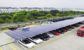 Sạc xe điện bằng Điện năng lượng mặt trời