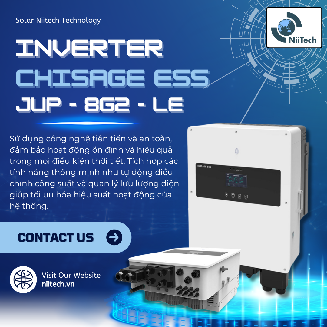 INVERTER CHISAGE ESS 8KW 1PHA HYBRID JUP 8G2 LE INVERTER CHISAGE ESS 8KW 1PHA HYBRID JUP 8G2 LE
